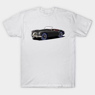 MG MGA Roadster in black T-Shirt